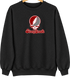 Stony Brook Stealie Premium Unisex Crewneck — Design: Stony Brook University — Black