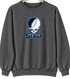 Stout Stealie Premium Unisex Crewneck — Design: Wisconsin-Stout University of — Dark Heather