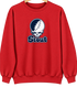Stout Stealie Premium Unisex Crewneck — Design: Wisconsin-Stout University of — Red
