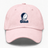 Stout Stealie Premium Unisex Dad Hat — Design: Wisconsin-Stout University of — Pink