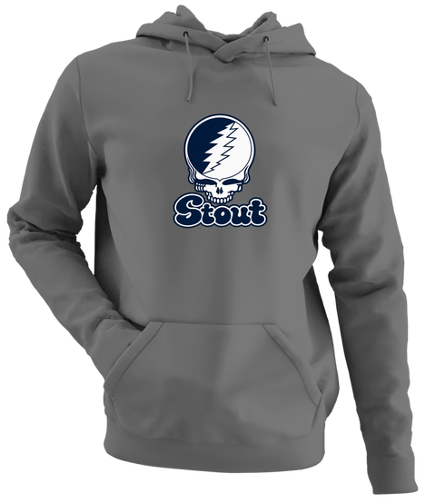Stout Stealie Premium Unisex Hoodie — Design: Wisconsin-Stout University of — Charcoal