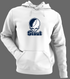 Stout Stealie Premium Unisex Hoodie — Design: Wisconsin-Stout University of — White/Grey