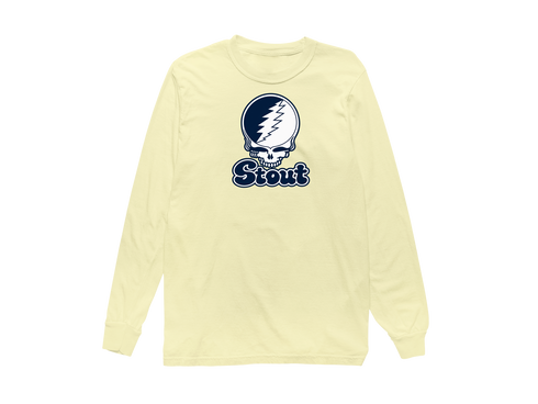Stout Stealie Premium Unisex Long-Sleeve — Design: Wisconsin-Stout University of — Butter