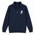 Stout Stealie Premium Unisex Quarter-Zip — Design: Wisconsin-Stout University of — Navy