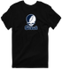 Stout Stealie Premium Unisex T-Shirt — Design: Wisconsin-Stout University of — Black