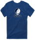 Stout Stealie Premium Unisex T-Shirt — Design: Wisconsin-Stout University of — Navy