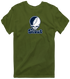 Stout Stealie Premium Unisex T-Shirt — Design: Wisconsin-Stout University of — Military Green