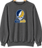 Suffolk Stealie Premium Unisex Crewneck — Design: Suffolk University — Dark Heather