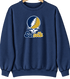 Suffolk Stealie Premium Unisex Crewneck — Design: Suffolk University — Navy