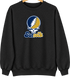 Suffolk Stealie Premium Unisex Crewneck — Design: Suffolk University — Black