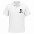 Suffolk Stealie Premium Unisex Polo — Design: Suffolk University — White