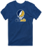 Suffolk Stealie Premium Unisex T-Shirt — Design: Suffolk University — Navy