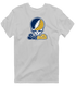 Suffolk Stealie Premium Unisex T-Shirt — Design: Suffolk University — Sport Grey