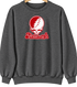 Plattsburgh Stealie Premium Unisex Crewneck — Design: SUNY Plattsburgh — Dark Heather