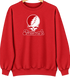 Plattsburgh Stealie Premium Unisex Crewneck — Design: SUNY Plattsburgh — Red