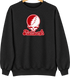Plattsburgh Stealie Premium Unisex Crewneck — Design: SUNY Plattsburgh — Black