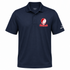 Plattsburgh Stealie Premium Unisex Polo — Design: SUNY Plattsburgh — Navy