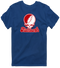 Plattsburgh Stealie Premium Unisex T-Shirt — Design: SUNY Plattsburgh — Navy