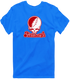 Plattsburgh Stealie Premium Unisex T-Shirt — Design: SUNY Plattsburgh — Royal