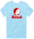 Plattsburgh Stealie Premium Unisex T-Shirt — Design: SUNY Plattsburgh — Light Blue