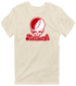 Plattsburgh Stealie Premium Unisex T-Shirt — Design: SUNY Plattsburgh — Sand