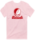Plattsburgh Stealie Premium Unisex T-Shirt — Design: SUNY Plattsburgh — Light Pink