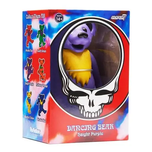 Grateful Dead - Super7 Grateful Dead Dancing Bears Wave 2 Reaction Figure - Select Figure(s) - StealieShop