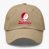 Swarthmore Stealie Premium Unisex Dad Hat — Design: Swarthmore College — Khaki