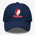 Swarthmore Stealie Premium Unisex Dad Hat — Design: Swarthmore College — Navy