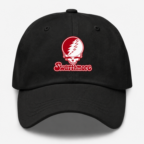 Swarthmore Stealie Premium Unisex Dad Hat — Design: Swarthmore College — Black