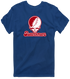 Swarthmore Stealie Premium Unisex T-Shirt — Design: Swarthmore College — Navy
