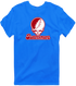 Swarthmore Stealie Premium Unisex T-Shirt — Design: Swarthmore College — Royal