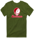 Swarthmore Stealie Premium Unisex T-Shirt — Design: Swarthmore College — Military Green