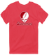 Swarthmore Stealie Premium Unisex T-Shirt — Design: Swarthmore College — Heather Red