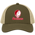 Swarthmore Stealie Premium Unisex Trucker Cap — Design: Swarthmore College — Moss/Khaki