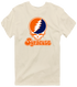 Syracuse Stealie Premium Unisex T-Shirt — Design: Syracuse University — Sand