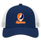 Syracuse Stealie Premium Unisex Trucker Cap — Design: Syracuse University — Navy/White