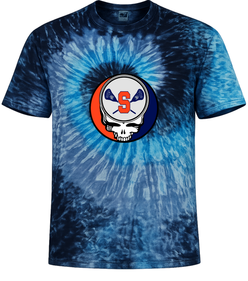 Syracuse Lacrosse Stealie Tie-Dye T-Shirt