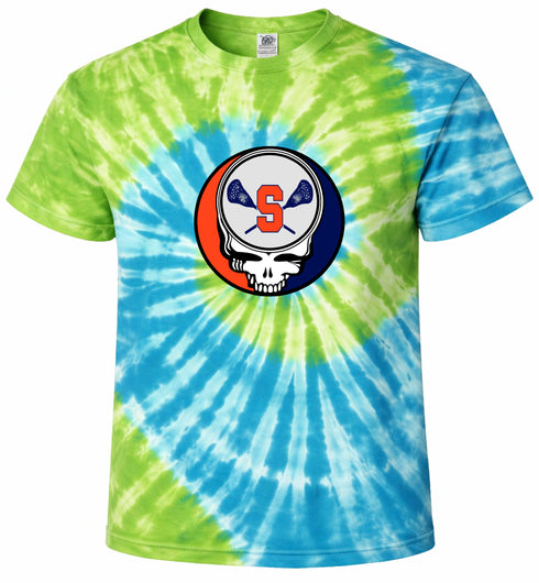 Syracuse Lacrosse Stealie Tie-Dye T-Shirt