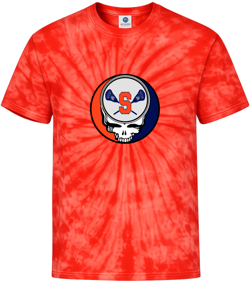 Syracuse Lacrosse Stealie Tie-Dye T-Shirt