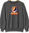 Syracuse Stealie Premium Unisex Crewneck — Design: Syracuse University — Dark Heather
