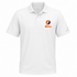 Syracuse Stealie Premium Unisex Polo — Design: Syracuse University — White