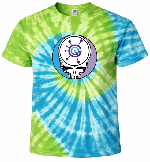 1675 - Custom Stealie Tie-Dye