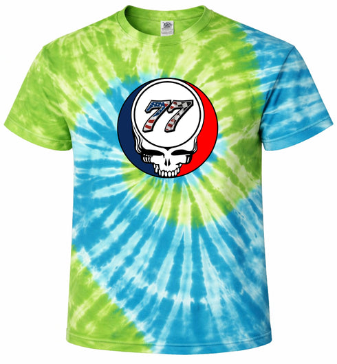1700 - Custom Stealie Tie-Dye