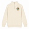 Grateful Dad Hand - Life is dead.® - Premium Grateful Dead Quarter-Zip Pullover - Sand - 1
