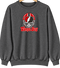 Tampa Bay Helmet Stealie Premium Unisex Crewneck — Tampa Bay Buccaneers — Dark Heather