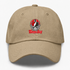 Tampa Bay Helmet Stealie Premium Unisex Dad Hat — Tampa Bay Buccaneers — Khaki