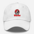 Tampa Bay Helmet Stealie Premium Unisex Dad Hat — Tampa Bay Buccaneers — White