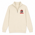 Tampa Bay Helmet Stealie Premium Unisex Quarter-Zip — Tampa Bay Buccaneers — Sand