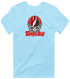 Tampa Bay Helmet Stealie Premium Unisex T-Shirt — Tampa Bay Buccaneers — Light Blue